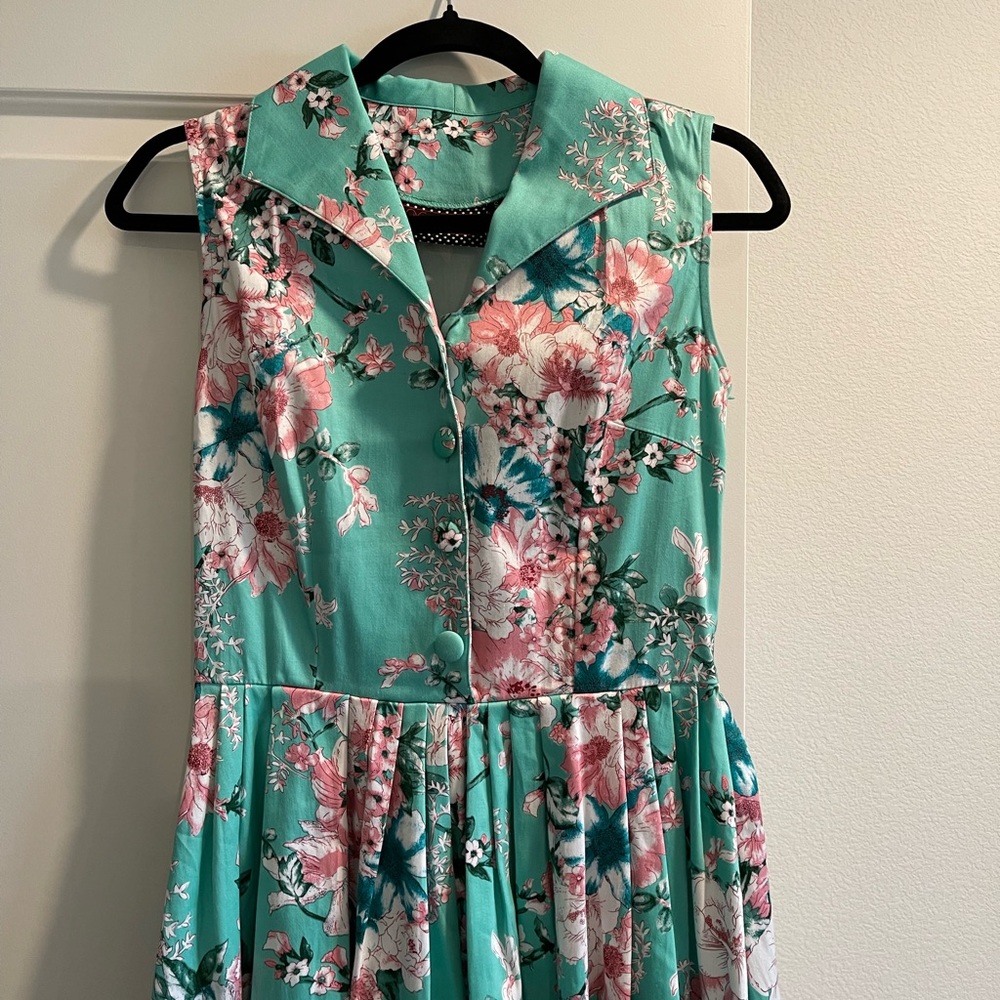 Voodoo Vixen Size Small Floral dress - Picture 2 of 14